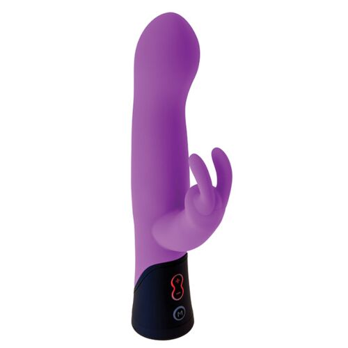 Vibromasseur rabbit rechargeable Liebe – pointe courbée