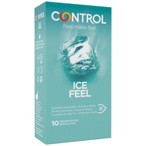 Préservatifs Control Ice Feel - Effet froid mentholé