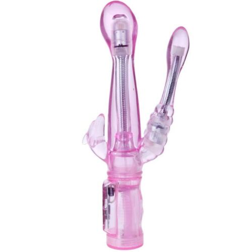 Vibromasseur BAILE Flexible avec Stimulateur Anal