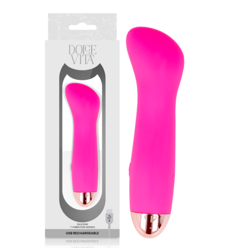 Vibrateur Rechargeable Dolce Vita One Pink 7 Vitesse