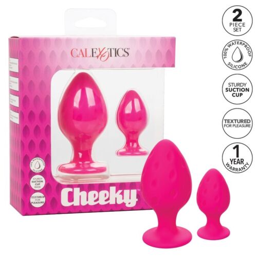 Plug anal CALEXOTICS Cheeky Plugs - Sensations variées