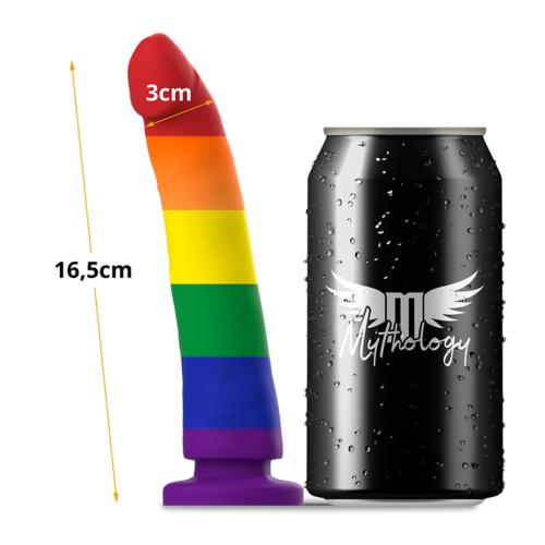 Dildo MYTHOLOGY DEVON PRIDE M | Souple et flexible
