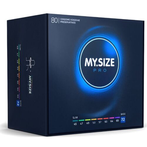 Préservatifs MY SIZE PRO 72 MM - Ajustement Sur Mesure
