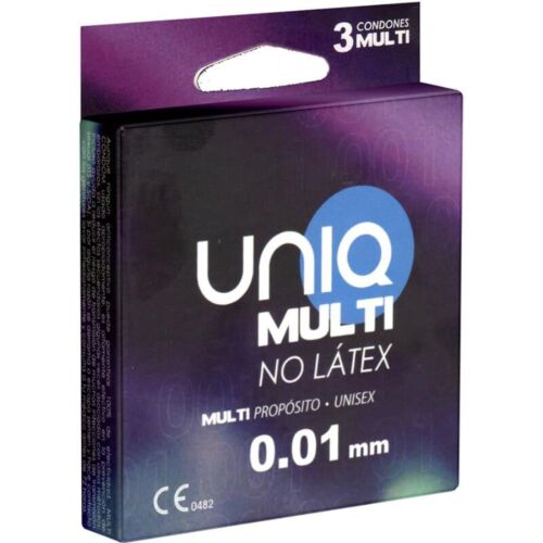 Préservatifs Uniq MULTI sans latex - Sensation naturelle