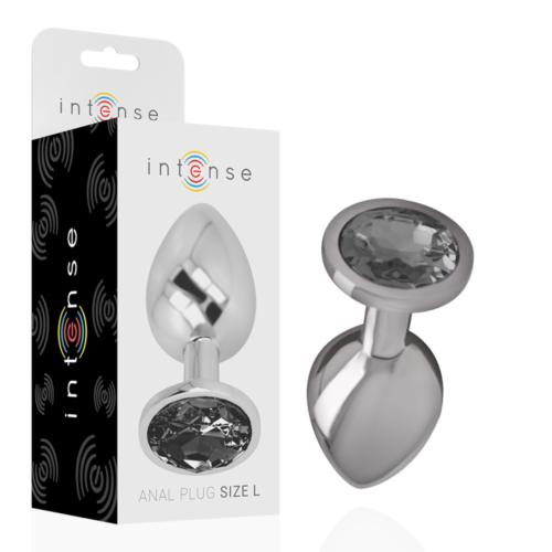 Plug Anal INTENSE avec Bijou en Diamant Taille L