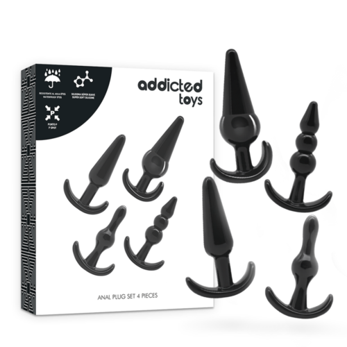 Set de plugs anaux ADDICTED TOYS - Flexibilité et plaisir