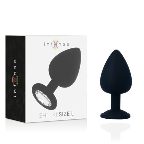 Plug Anal INTENSE Shelki L | Stimulation élégante et sécurisée