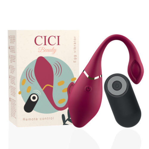 Vibrateur Œuf CICI BEAUTY avec Télécommande et Silencieux