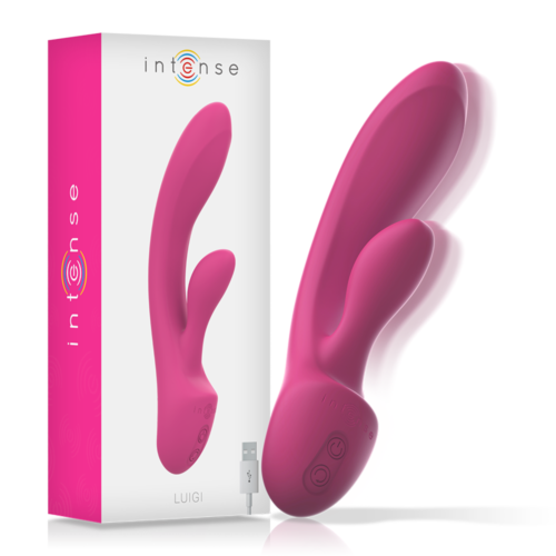 Vibrateur INTENSE HIGH TECH Luigi Rabbit à double stimulation