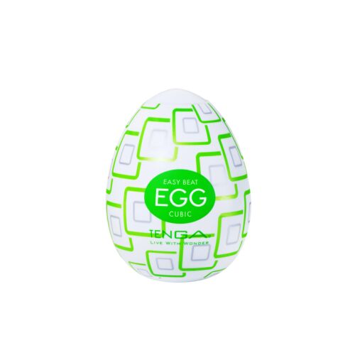 Masturbateur Tenga EGG Cubic - Stimulation profonde