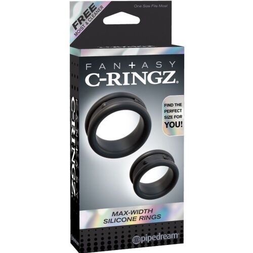 Anneaux sans vibration Fantasy C-Ringz - Set de 2 pour érections durables