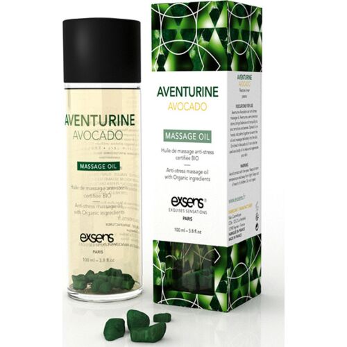 Huile de massage Exsens Anti Stress Aventurine 100 ml