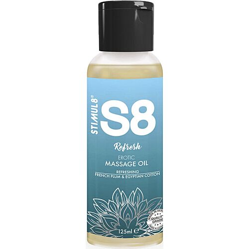 Huile de massage STIMUL8 S8 Refresh 125 ml