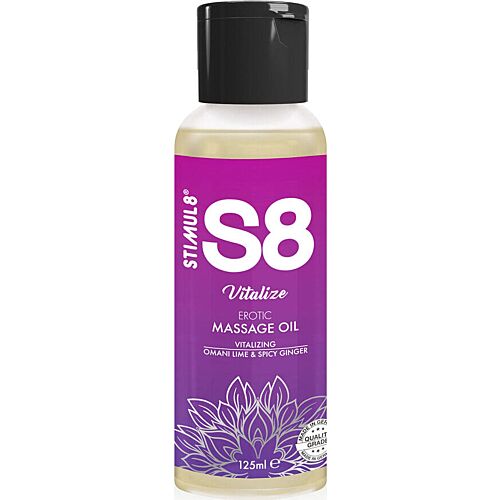 Huile de massage STIMUL8 S8 Vitalize 125 ml