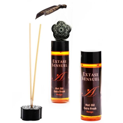 Huile stimulante EXTASE SENSUAL - Double effet froid-chaleur