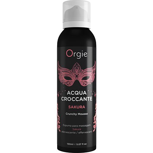 Mousse Hydratante Orgie Acqua Crocante Sakura - Effervescence Distinctive