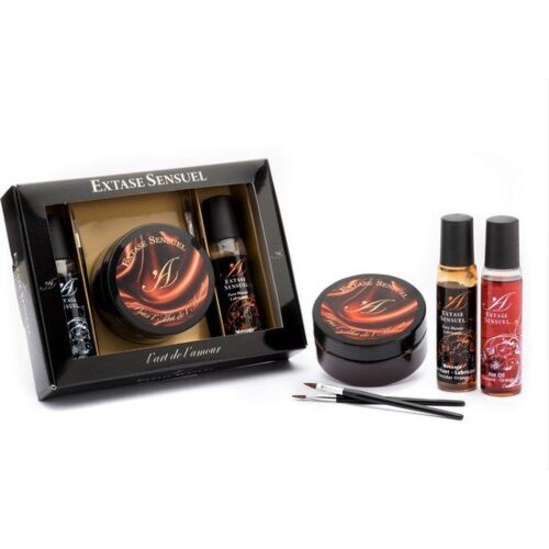 Kit Couples EXTASE SENSUAL Coffre Chocolat Aphrodisiaque