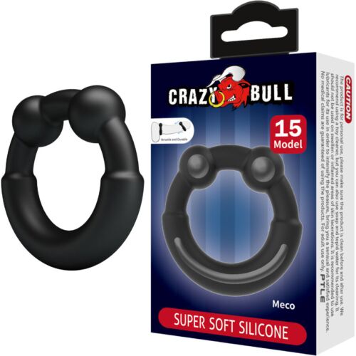 Anneau en silicone Crazy Bull Meco Modèle 15 avec ajustement ergonomique