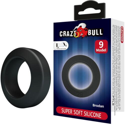 Anillo en silicona Crazy Bull Modèle 9 para rendimiento masculino