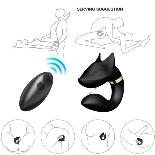 Vibromasseur ARMONY Fox avec télécommande