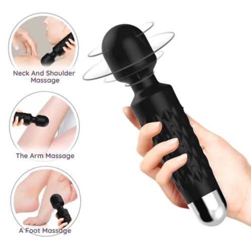 Vibrateur ARMONY Massagers Postman Flexible Noir