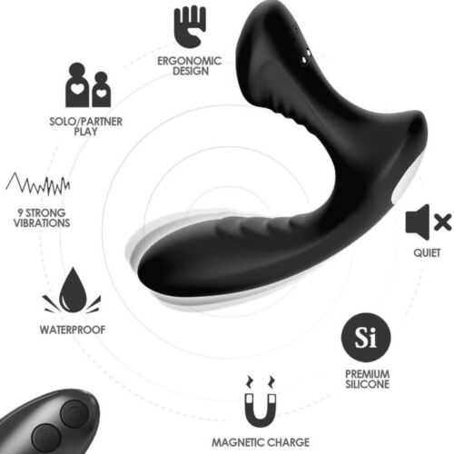 Vibrateur Anal ARMONY STORM - Stimulation prostatique précise