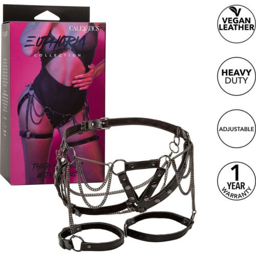 Arnais de cuisse CALEXOTICS Euphoria avec chaînes métalliques