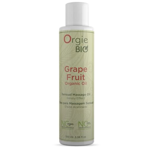 Huile de massage Orgie Bio Grapefruit 100ml avec parfum naturel