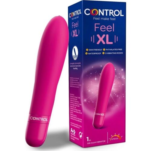 Vibromasseur CONTROL Feel XL - Stimulation intense et versatile