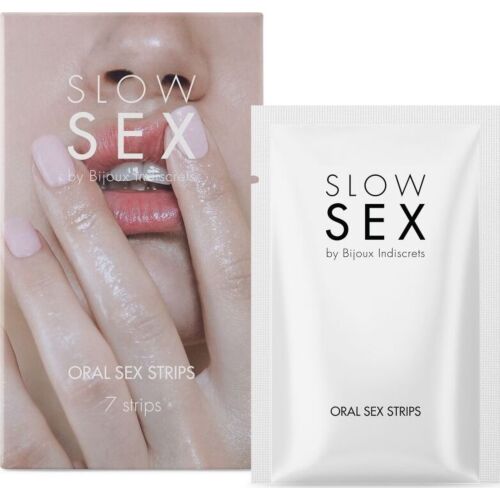 Bandes de sexe oral BIJOUX SLOW SEX avec effet froid