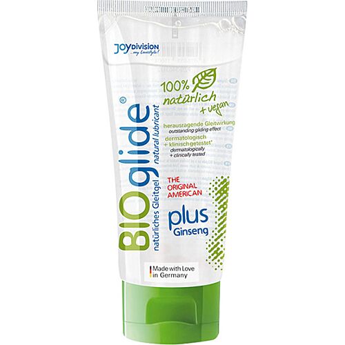 lubrifiant Bioglide avec ginseng plus 100 ml