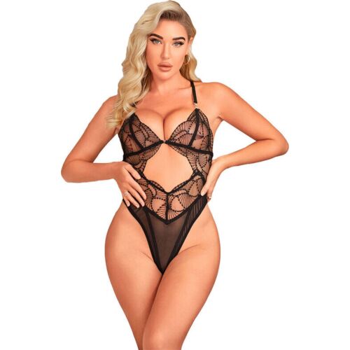 Body SUBBLIME 955229 avec Dentelle Creuse et Transparences