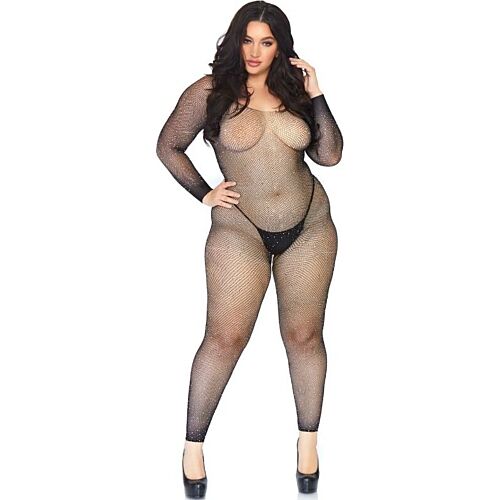 Bodystocking résille Leg Avenue 1X-2X