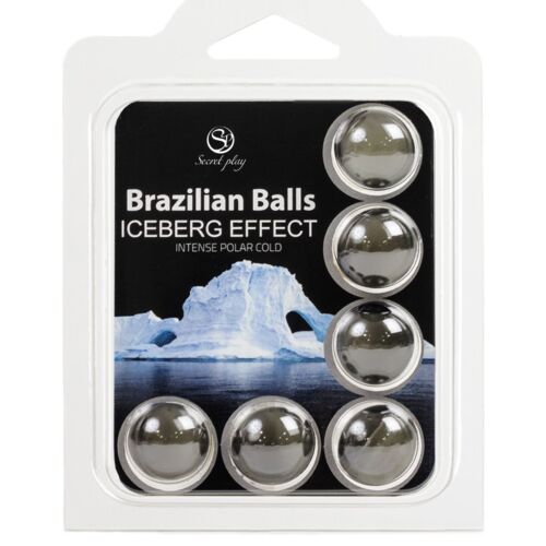 Boules Brazilian Balls Secretplay effet iceberg (Lot de 6)
