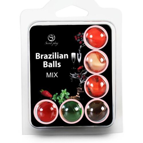Boules Brazilian Balls SECRETPLAY - Lubrifiant fruité