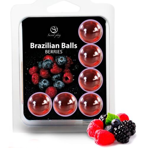 Balles Brésiliennes SECRETPLAY au parfum de fruits des bois