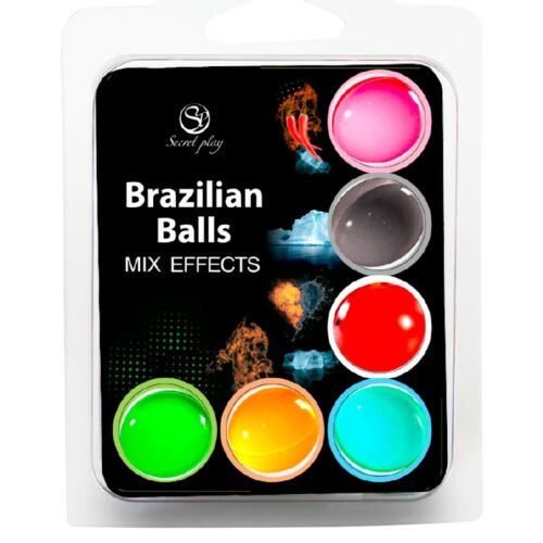 Balles Brésiliennes Secretplay Set 6 Effets Sensuels