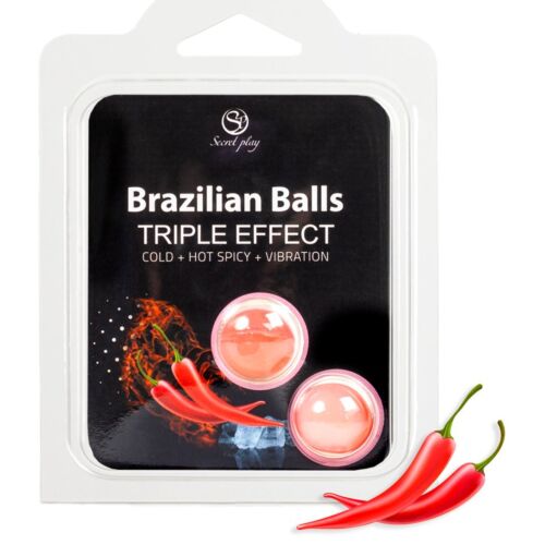 Balles Brésiliennes SECRETPLAY - Triple Effet Sensationnel
