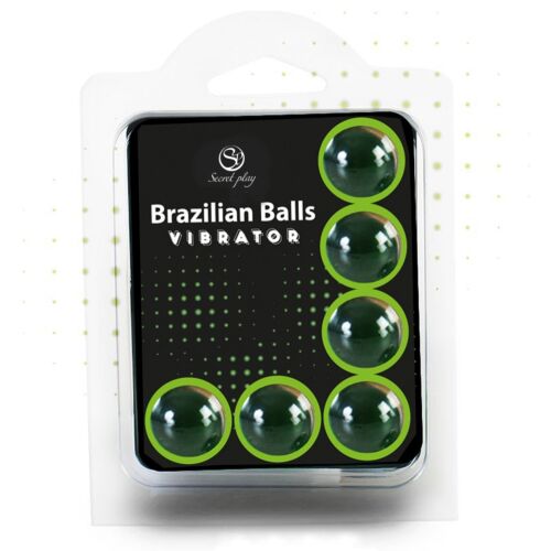 Boules Brésiliennes SECRETPLAY - Set de 6 Vibrantes