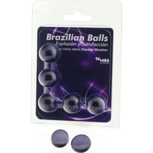 Balles Brésiliennes Taloka 5 Boules avec Gel Excitant
