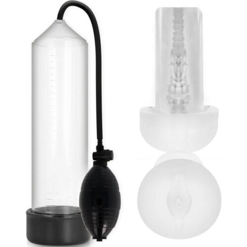 Bomba Alargadora Pump Addicted RX3 avec Masturbador