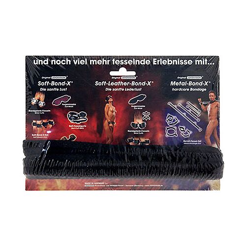 Soft-obligations-x 5 mètres black bondage corde