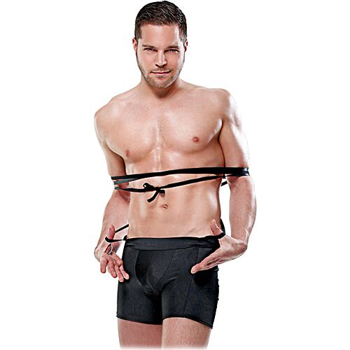 Boxer Pipedream TIE ME UP S/M pour jeux de bondage légers
