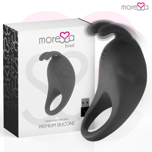 Jouet intime MORESSA BRAD Premium Silicone rechargeable