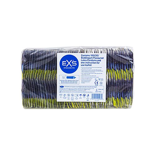 Exs - saveur de chewing-gum - paquet de 100