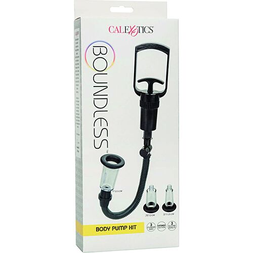 Bomba alargadora CalExotics Boundless Kit pour succion personnalisée
