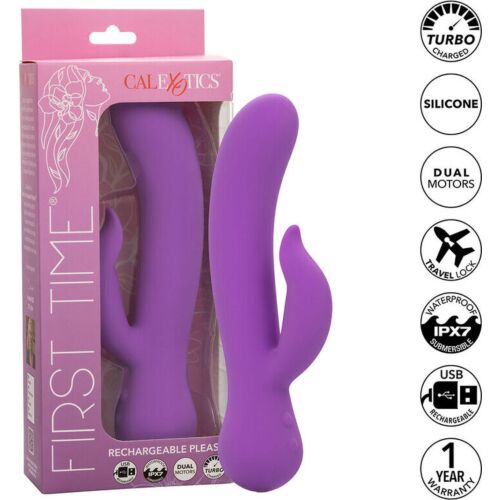 Vibrateur Calexotics First Time Rechargeable Pleaser