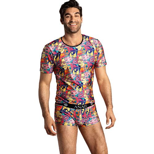 Camiseta ANAIS MEN Comics S - Ajuste recommandé au corps