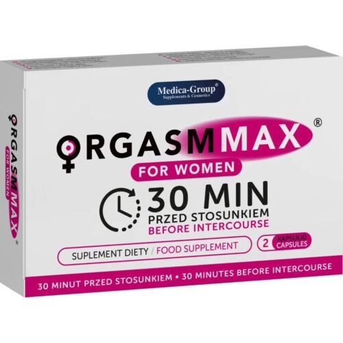 Intensificateur d'Orgasmes MEDICA GROUP Orgasm Max Capsules