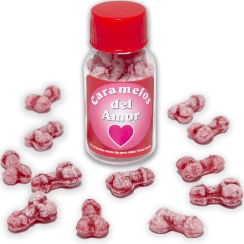 Caramels de l'amour Diablo Picante - Saveur fraise et cerise